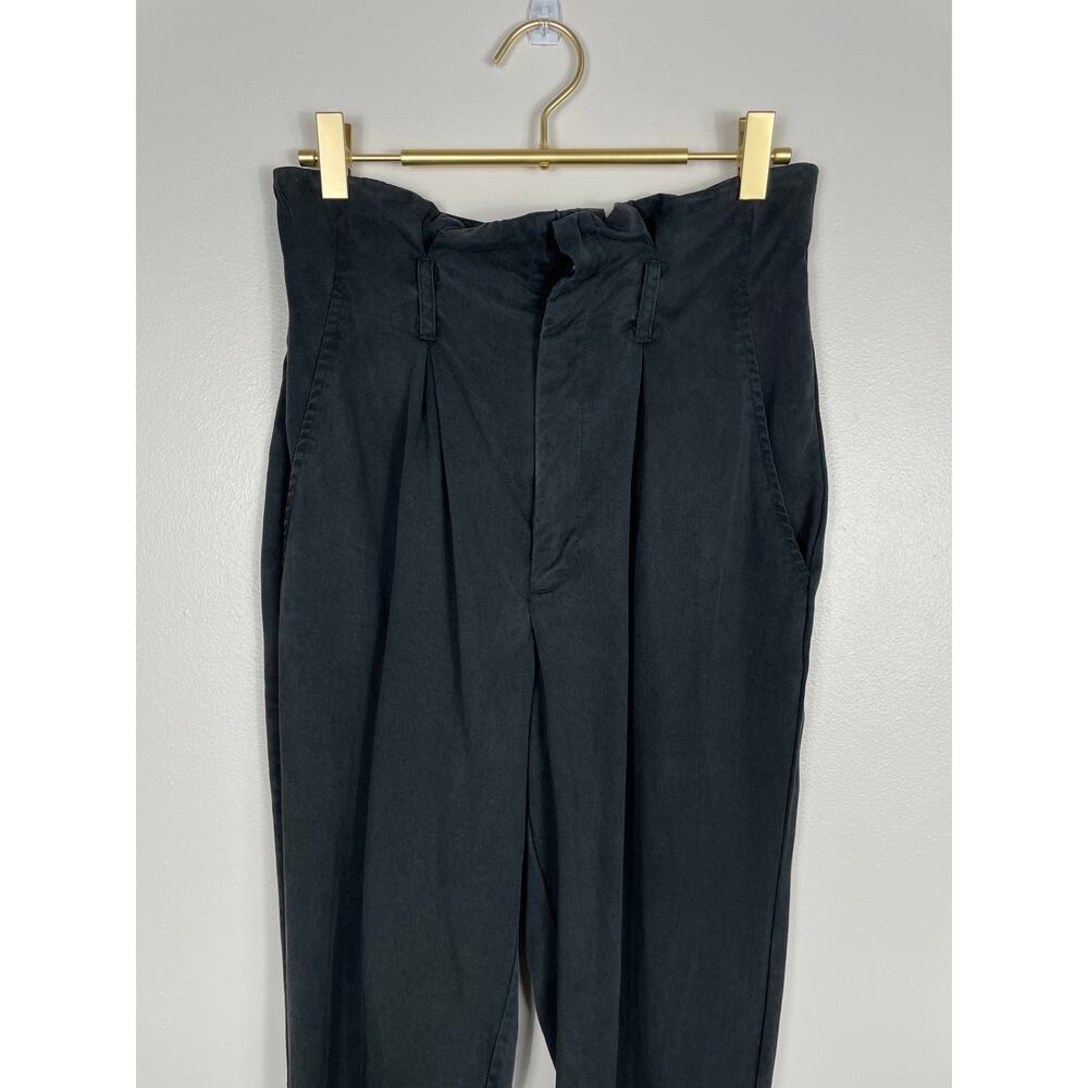 Reformation Avalon Ankle Tie Paperboy High Waisted Trouser Pants 2P *No Belt - Picture 7 of 14
